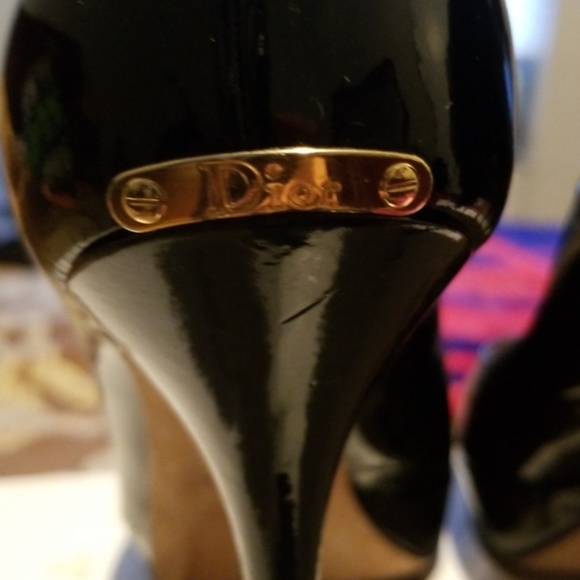 Christian Dior Peep Toe Pumps - Picture 6 of 7